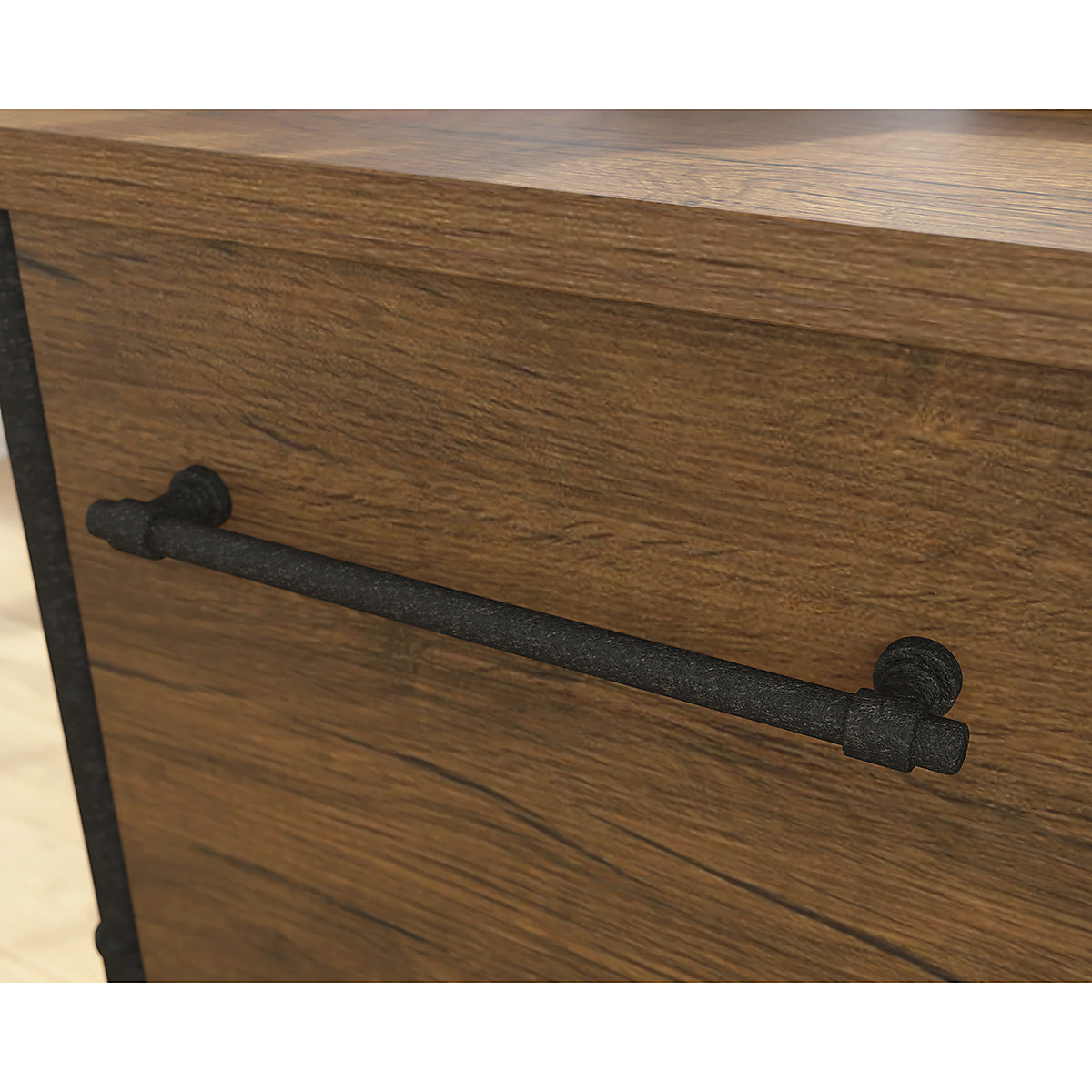 Iron Foundry Home Office Desk (Product illustration 13)-12