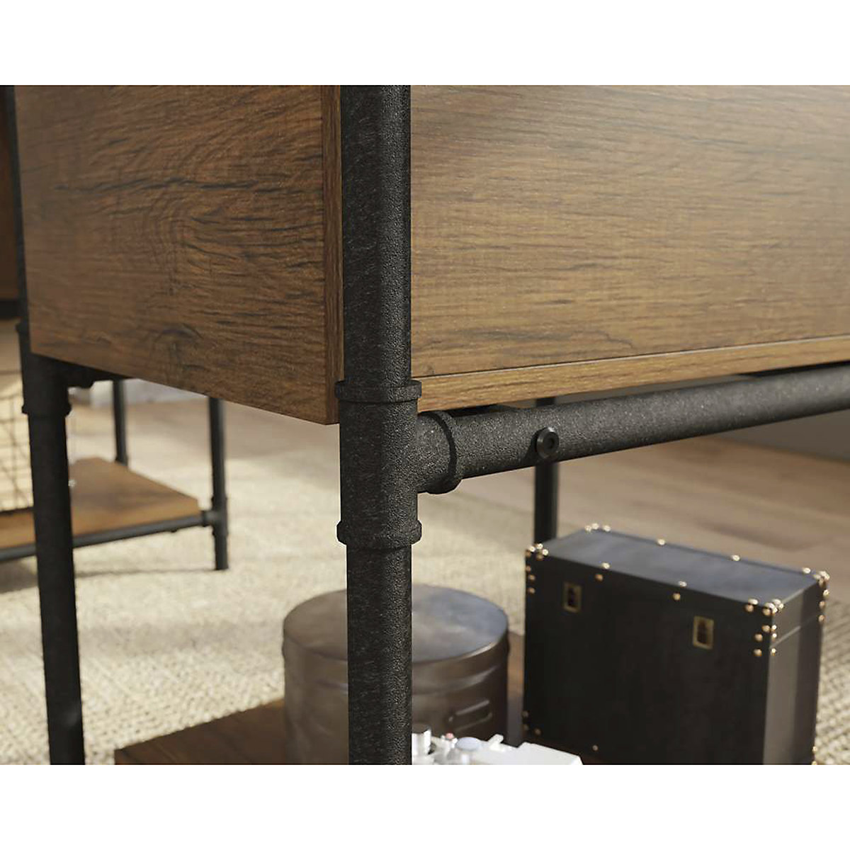 Iron Foundry Home Office Desk (Product illustration 16)-15