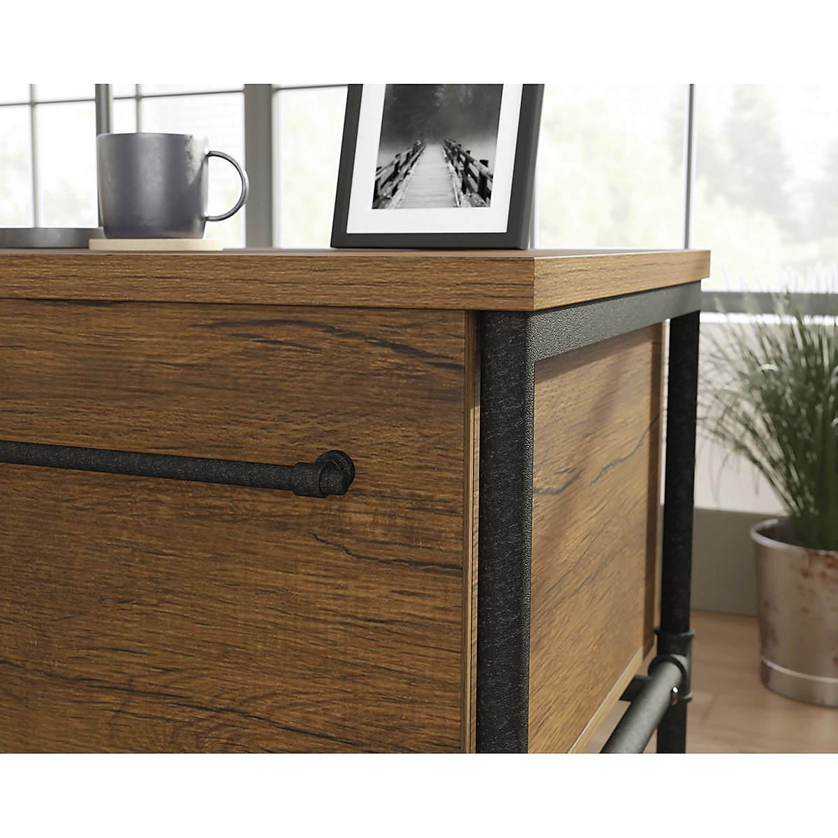 Iron Foundry Home Office Desk (Product illustration 17)-16