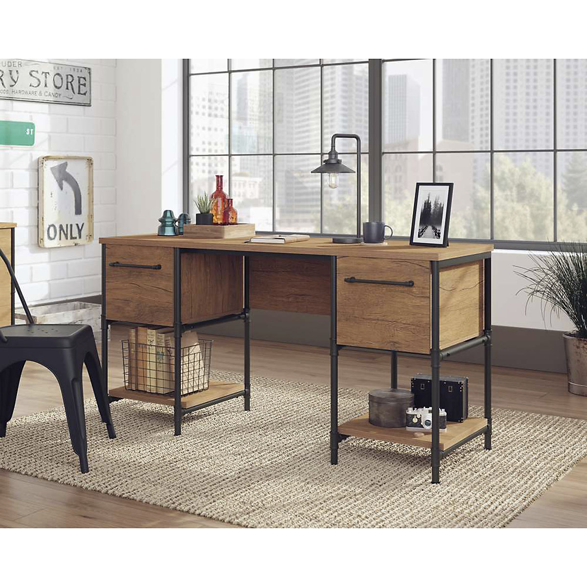 Iron Foundry Home Office Desk