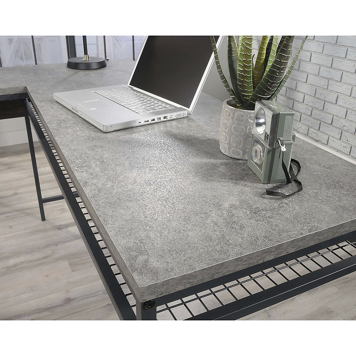 Market Home Office L Shaped Desk (Product illustration 5)-4