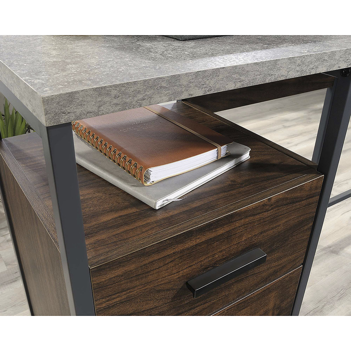 Market Home Office L Shaped Desk (Product illustration 6)-5