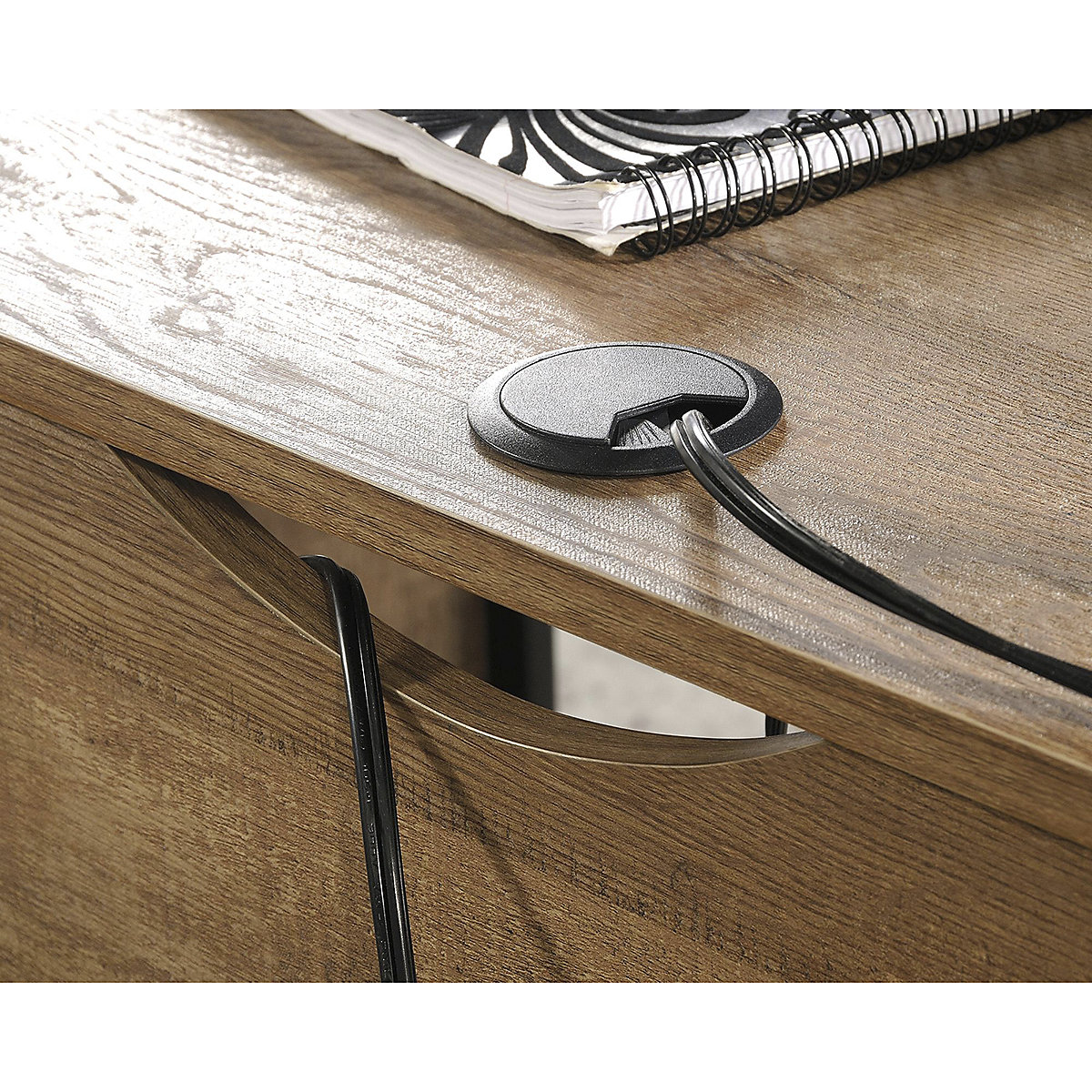 Stationmaster L Shaped Home Office Desk (Product illustration 6)-5