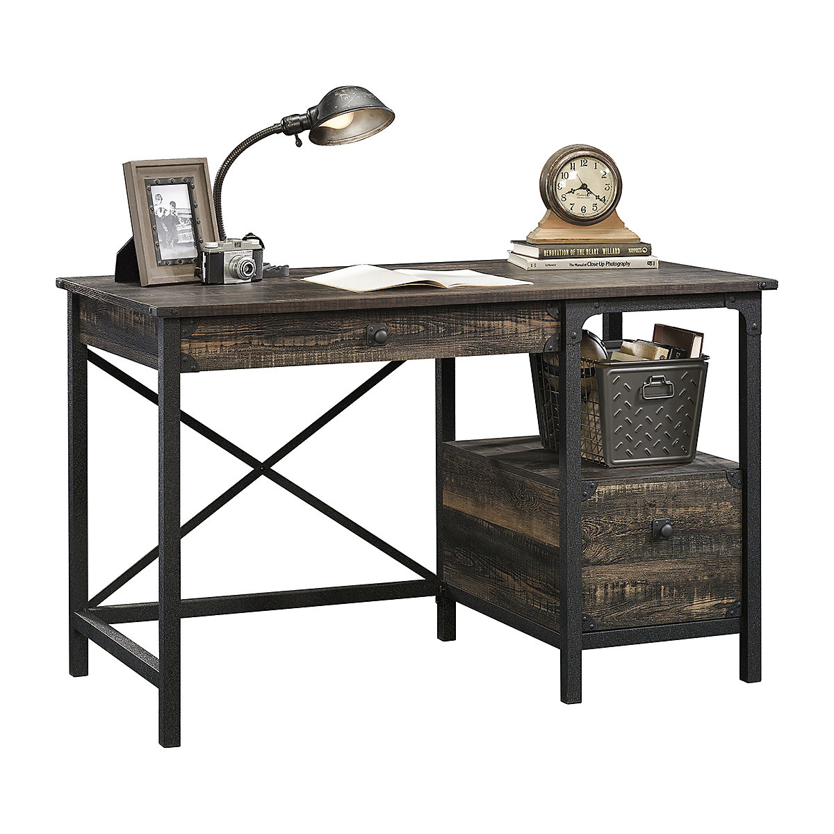Steel Gorge Home Office Desk (Product illustration 13)-12