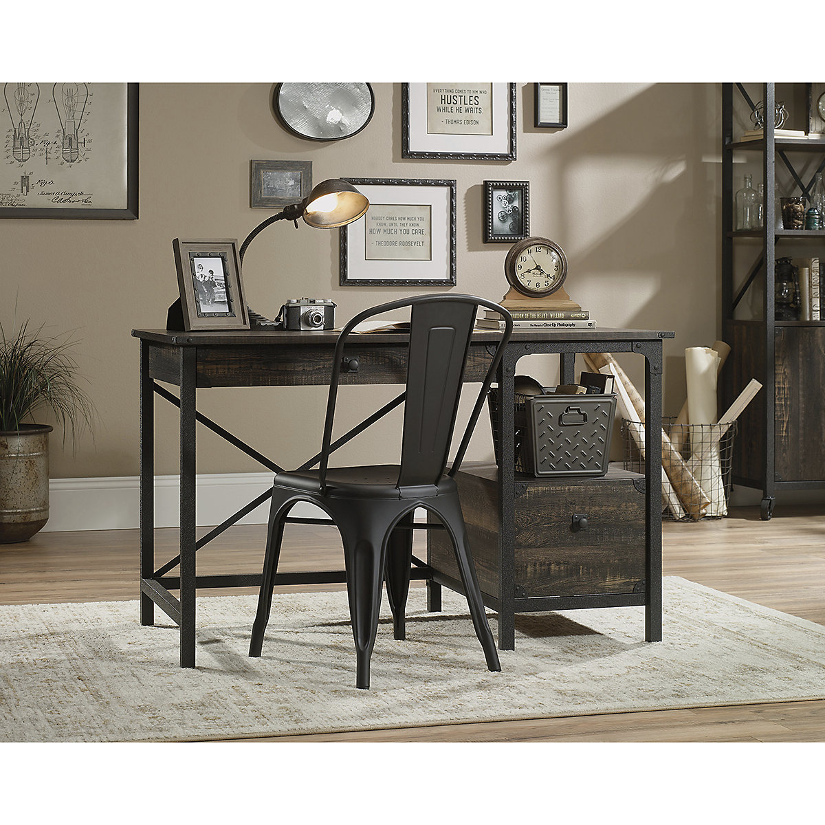 Steel Gorge Home Office Desk
