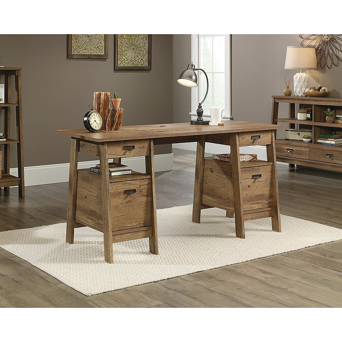 Trestle Executive Home Office Desk
