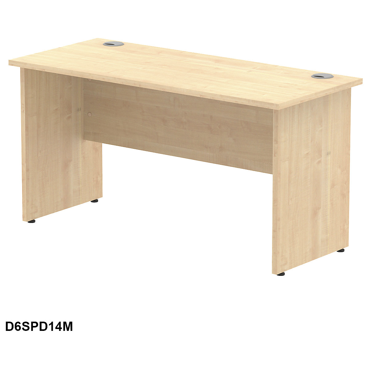 600 Deep Solid Panel Desks (Product illustration 4)-3