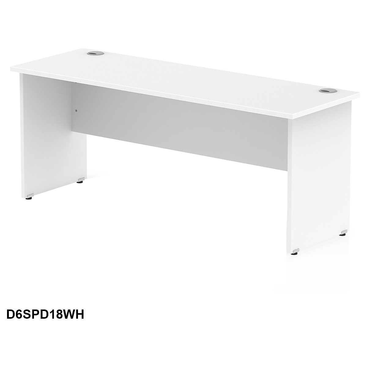600 Deep Solid Panel Desks (Product illustration 7)-6