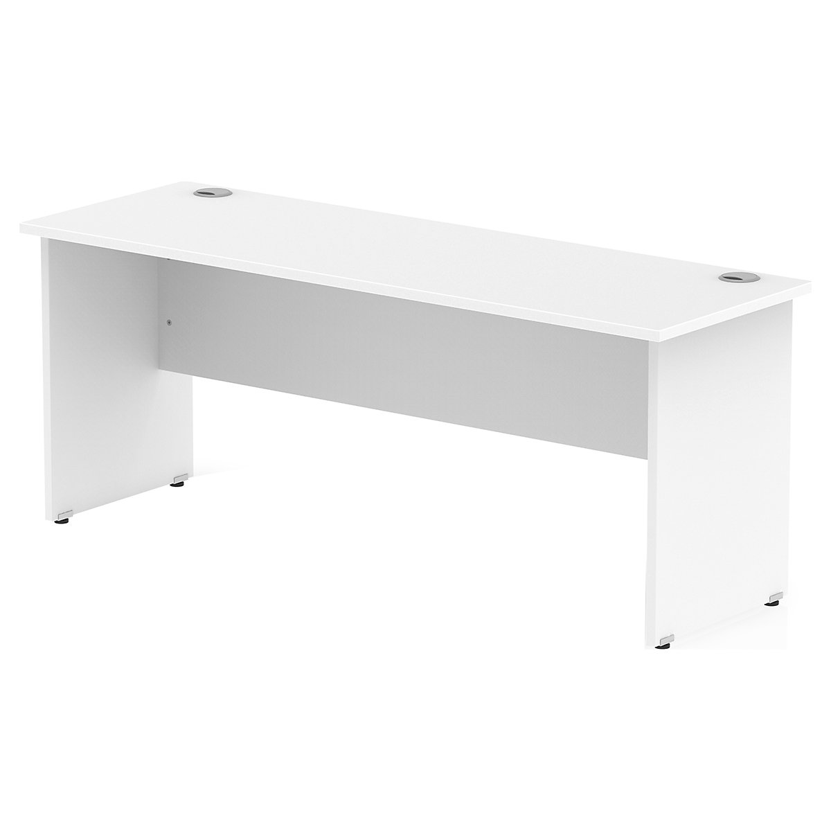 600 Deep Solid Panel Desks, 600 Deep Solid Panel Desks, 600 Deep Solid Panel Desk | 730h x 1200w x 600d mm | White-7