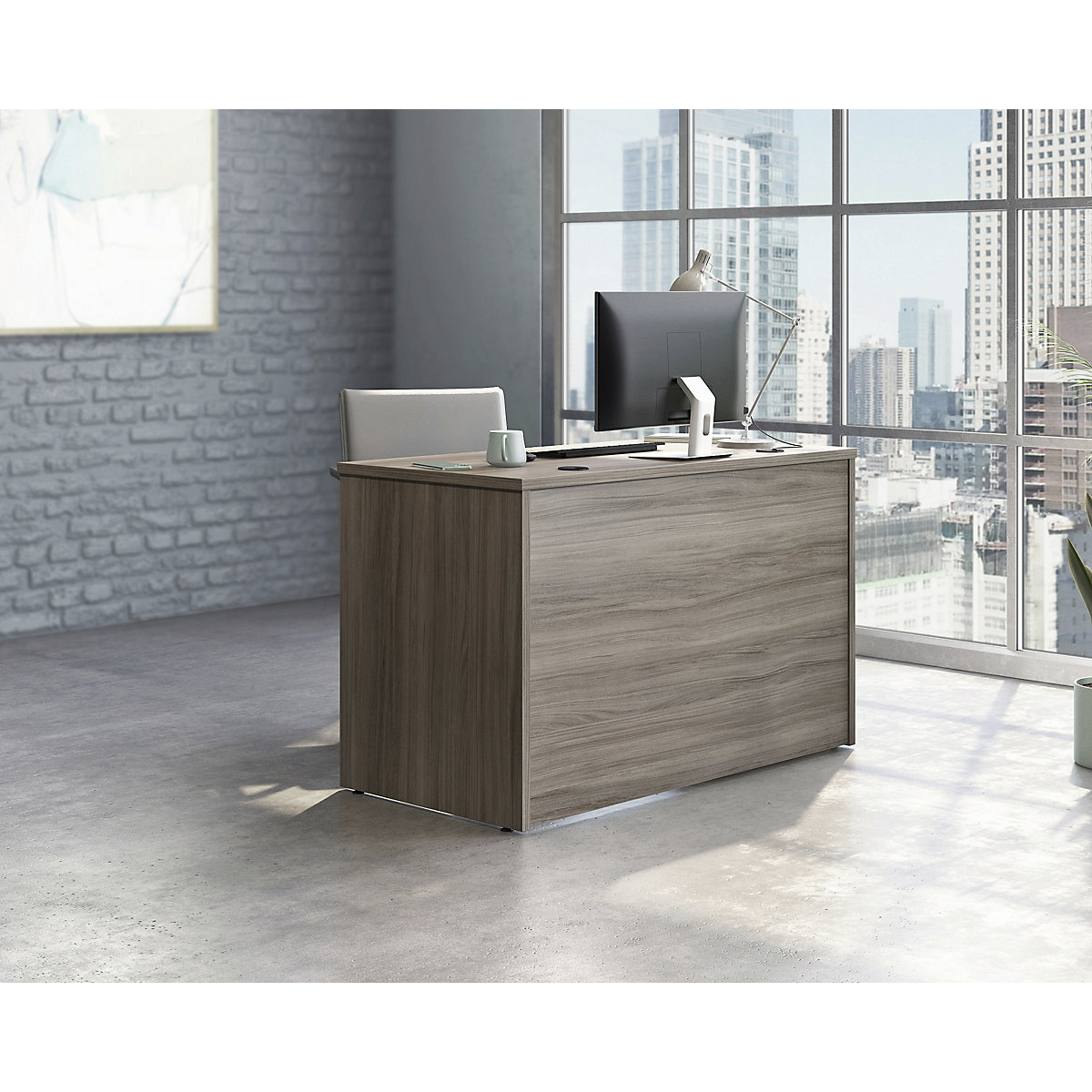 Associate Rectangular Desk (Product illustration 2)-1