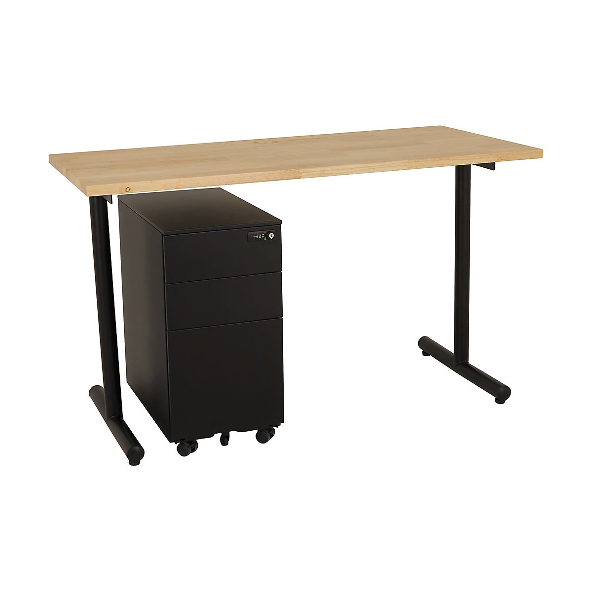 BiGDUG Essentials Office Desk and Pedestal Bundle (Product illustration 5)-4