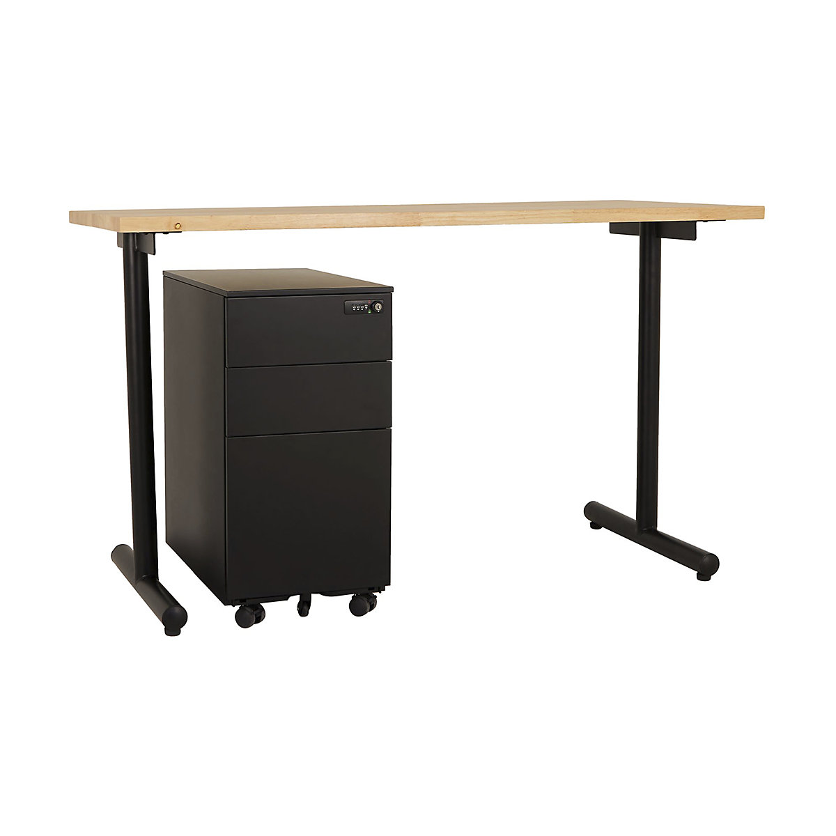 BiGDUG Essentials Office Desk and Pedestal Bundle (Product illustration 4)-3