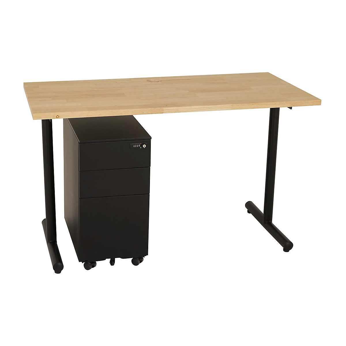 BiGDUG Essentials Office Desk and Pedestal Bundle (Product illustration 3)-2