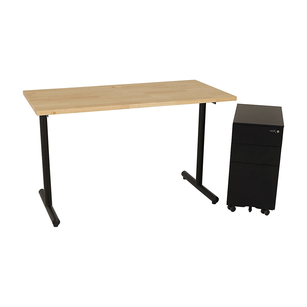 BiGDUG Essentials Office Desk and Pedestal Bundle (Product illustration 2)-1