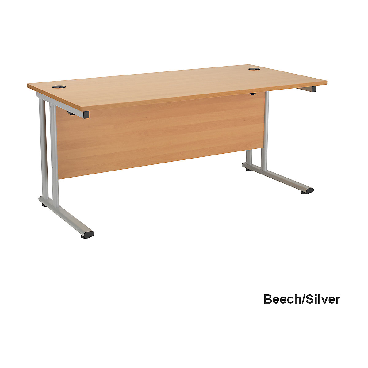 Classic Rectangular Work Desks (Product illustration 3)-2
