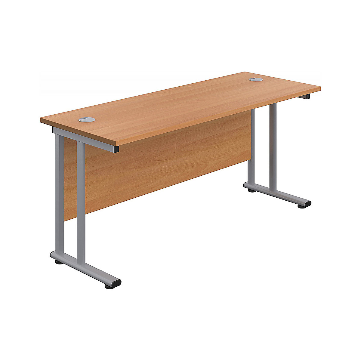 Commerce II Deluxe Compact Rectangular Desk