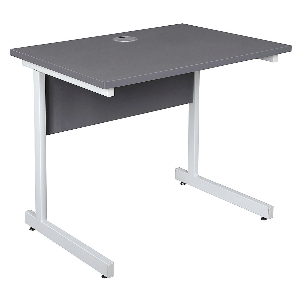 Karbon K1 Rectangular Cantilever Office Compact Desk (Product illustration 12)-11