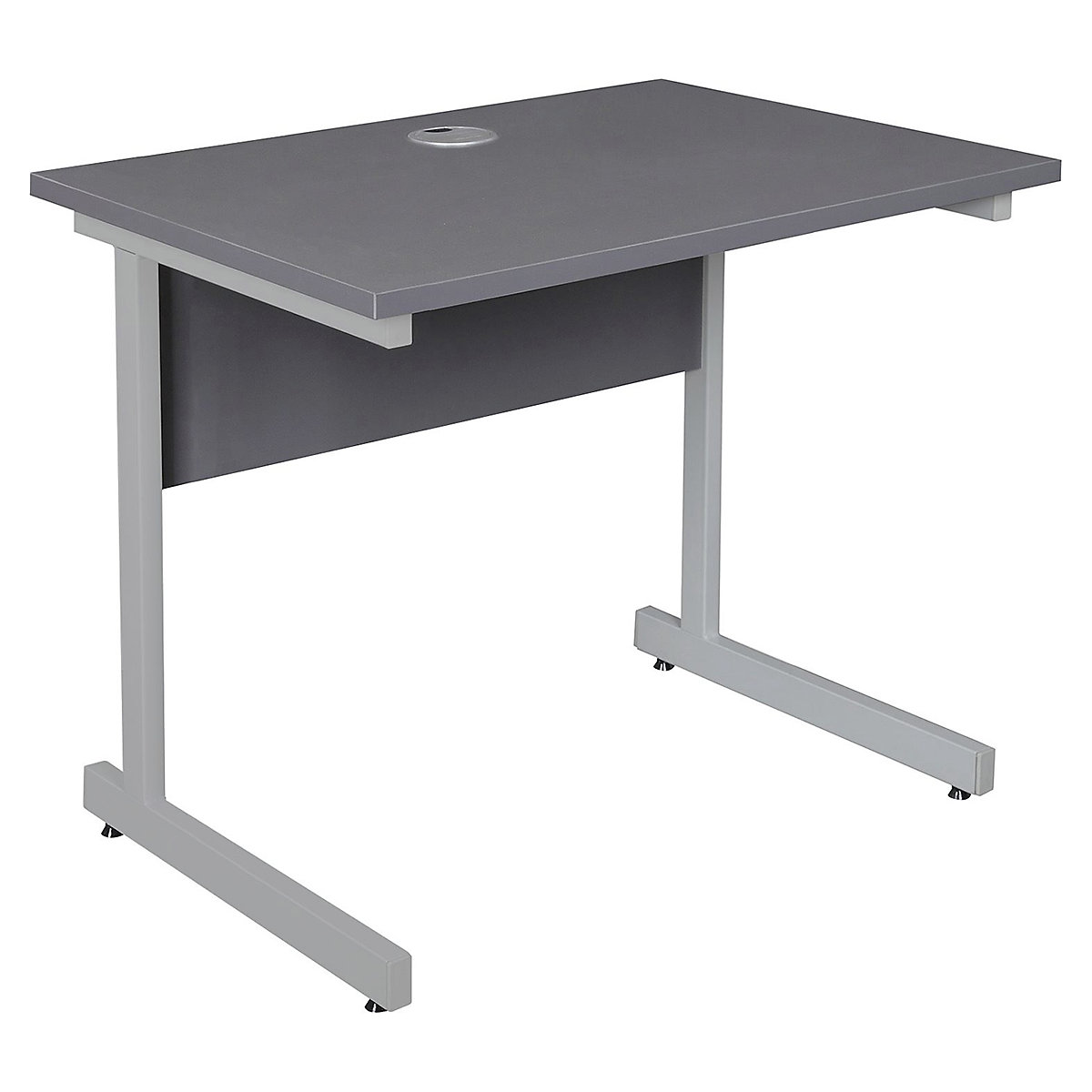 Karbon K1 Rectangular Cantilever Office Compact Desk (Product illustration 11)-10