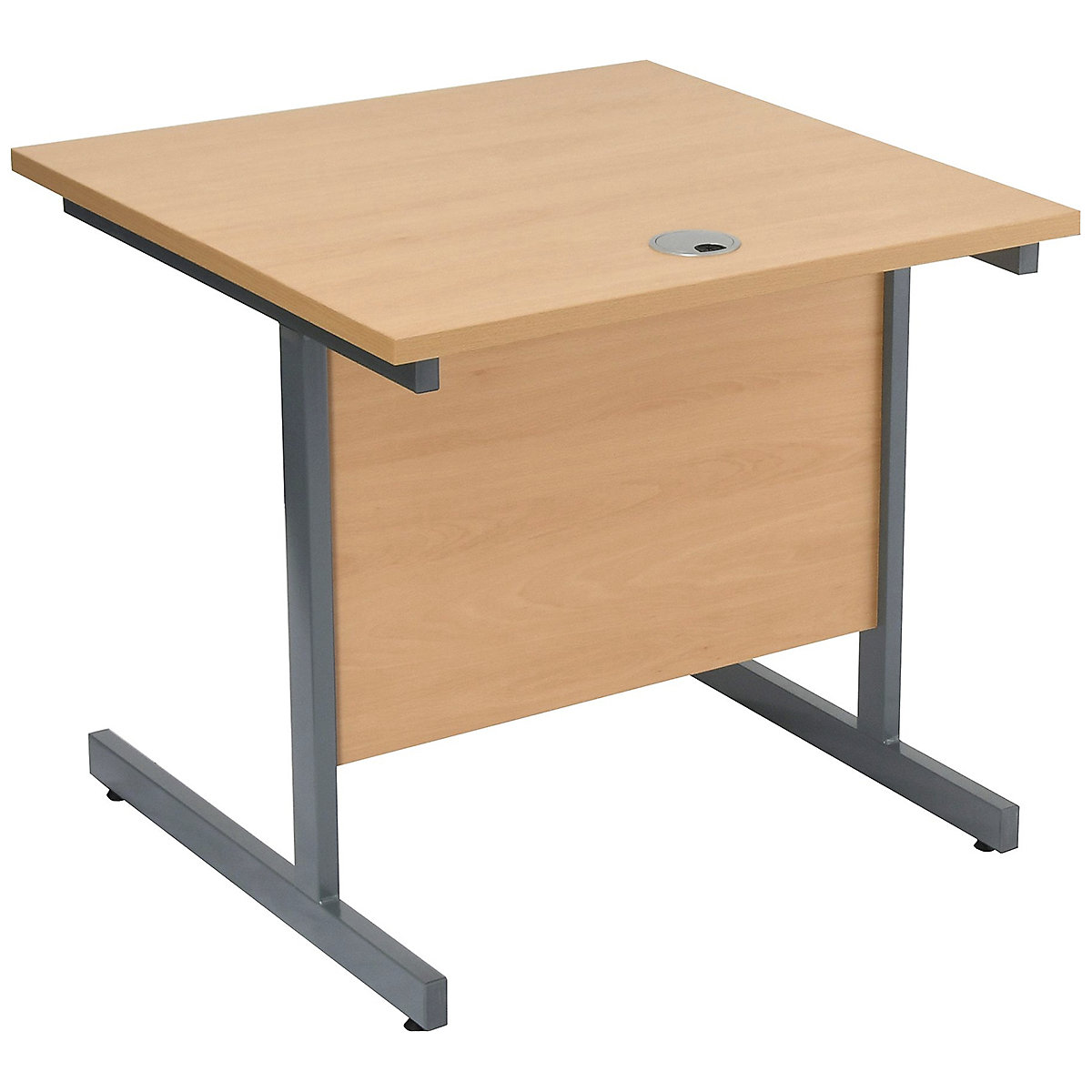 Karbon K1 Rectangular Cantilever Office Desks (Product illustration 4)-3