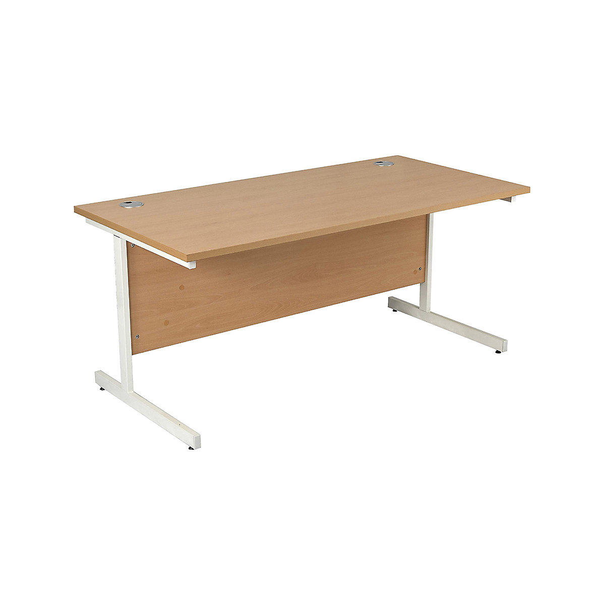 Karbon K1 Rectangular Cantilever Office Desks (Product illustration 3)-2