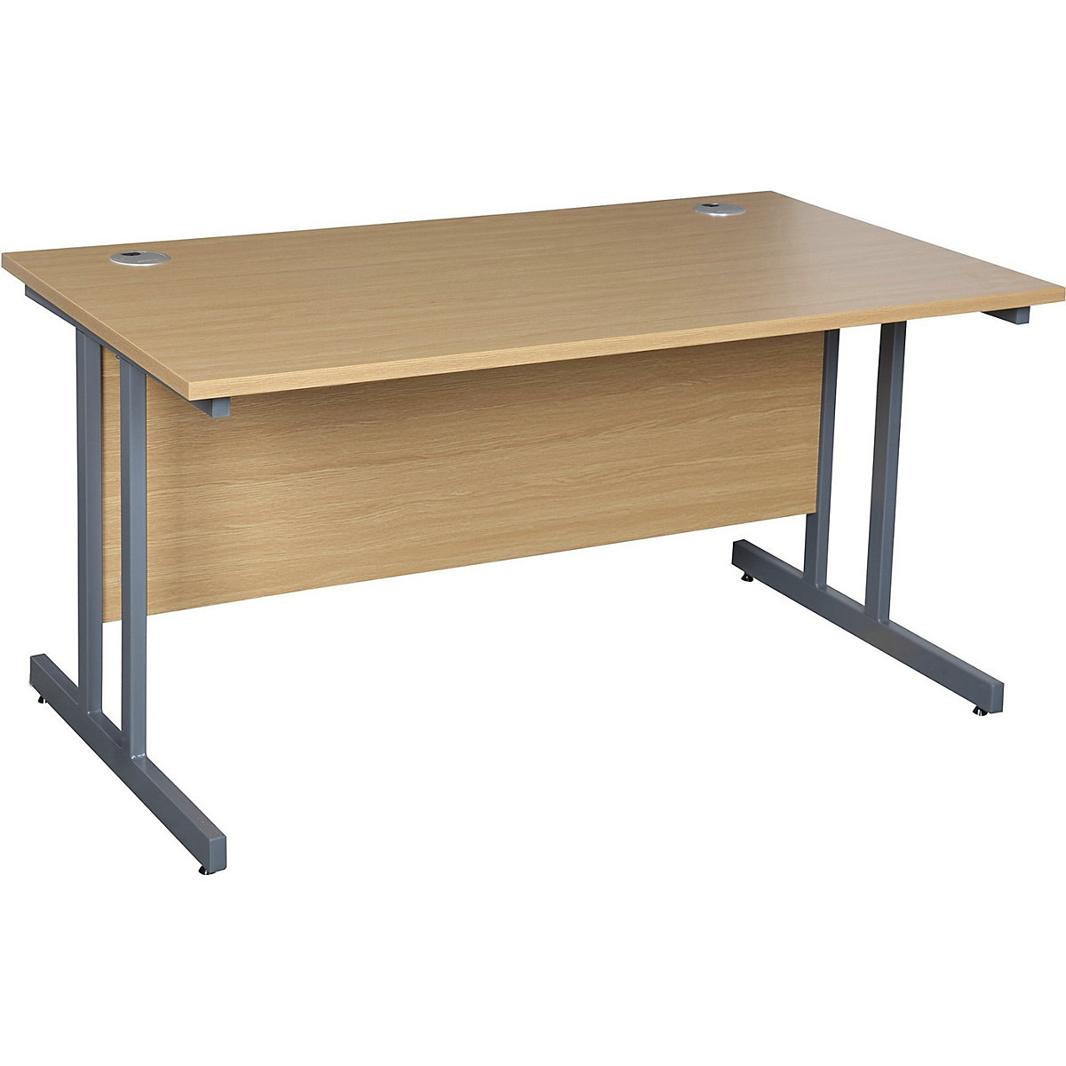 Karbon K3 Rectangular Deluxe Cantilever Desk (Product illustration 3)-2