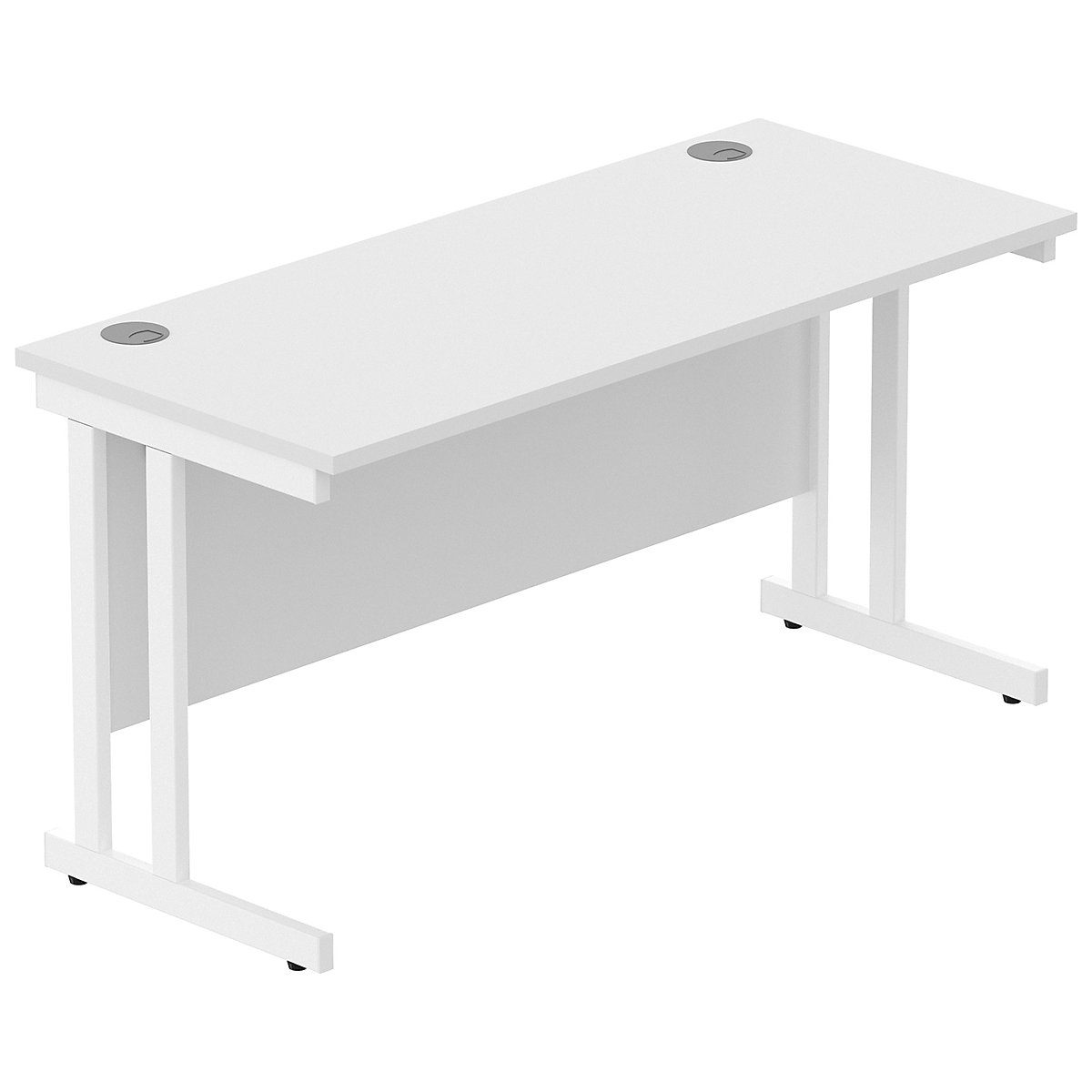 Konnexion K3 Compact Rectangular Deluxe Cantilever Desk