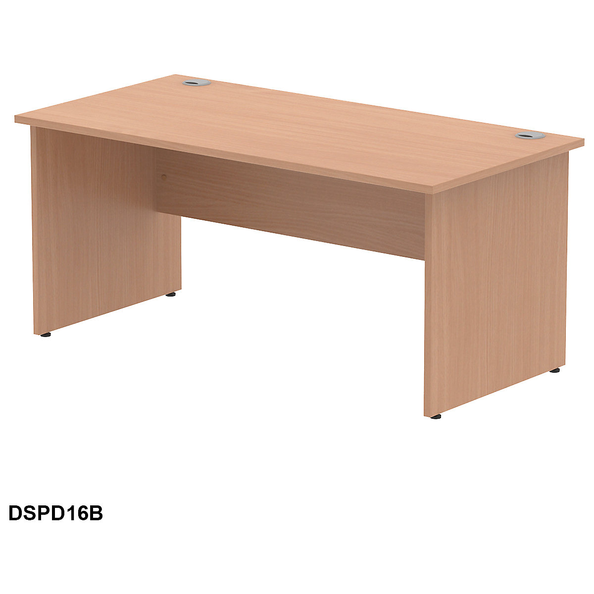 Solid Panel Desks (Product illustration 5)-4