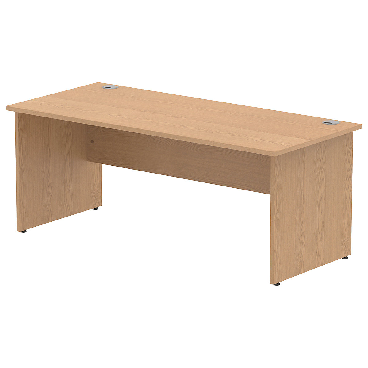 Solid Panel Desks, Solid Panel Desks, Solid Panel Desk | 730h x 1200w x 800d mm | Oak-1