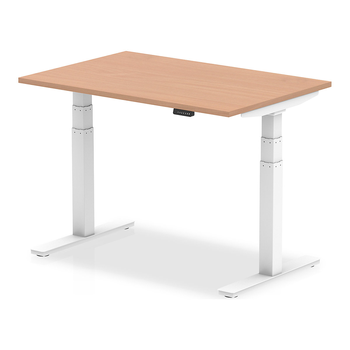 Air Electric Height Adjustable Sit Stand Office Desks 1200mm Wide