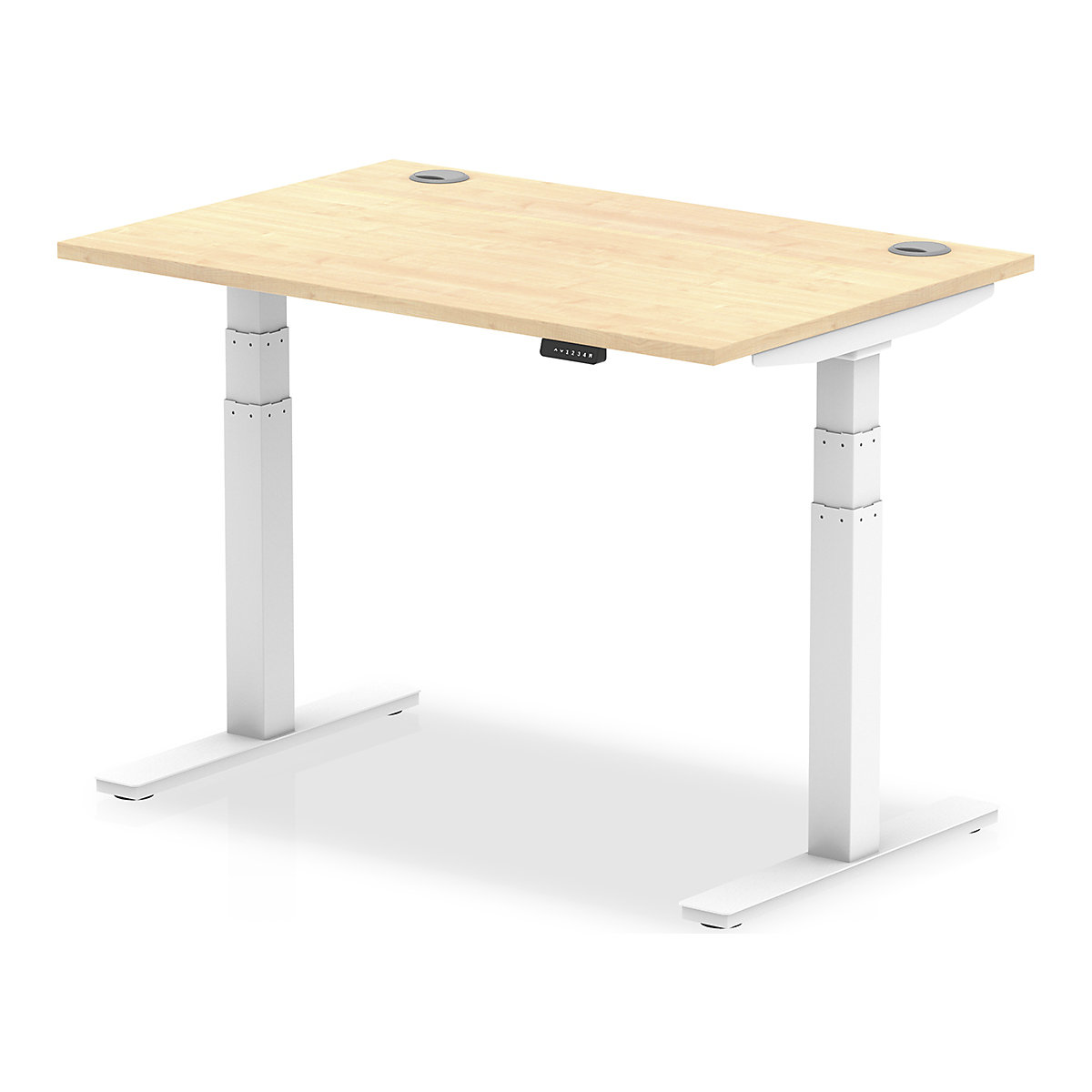 Air Electric Height Adjustable Sit Stand Office Desks 1200mm Wide