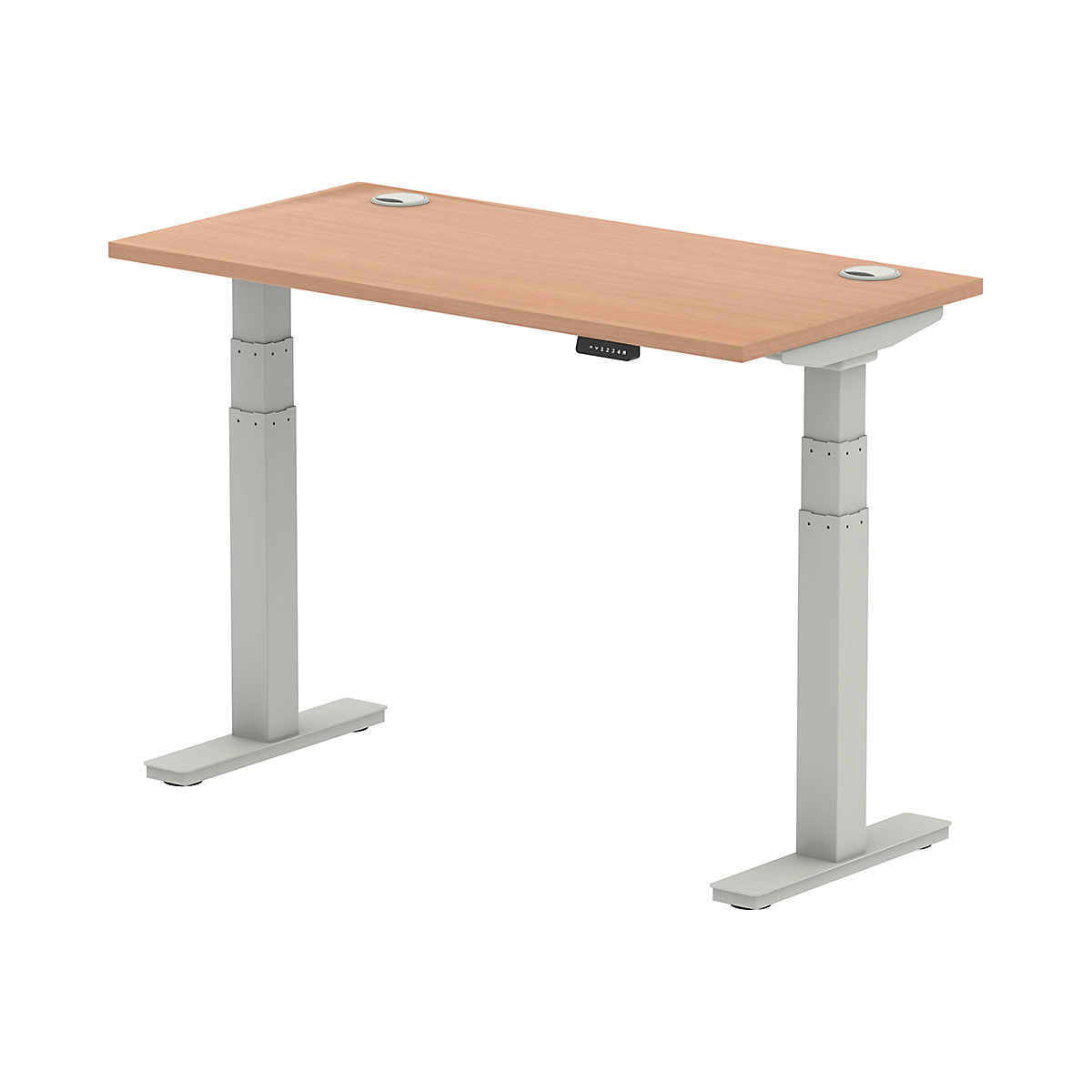 Air Electric Height Adjustable Sit Stand Office Desks 1200mm Wide