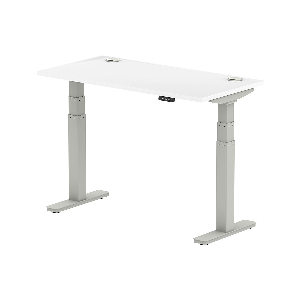 Air Electric Height Adjustable Sit Stand Office Desks 1200mm Wide