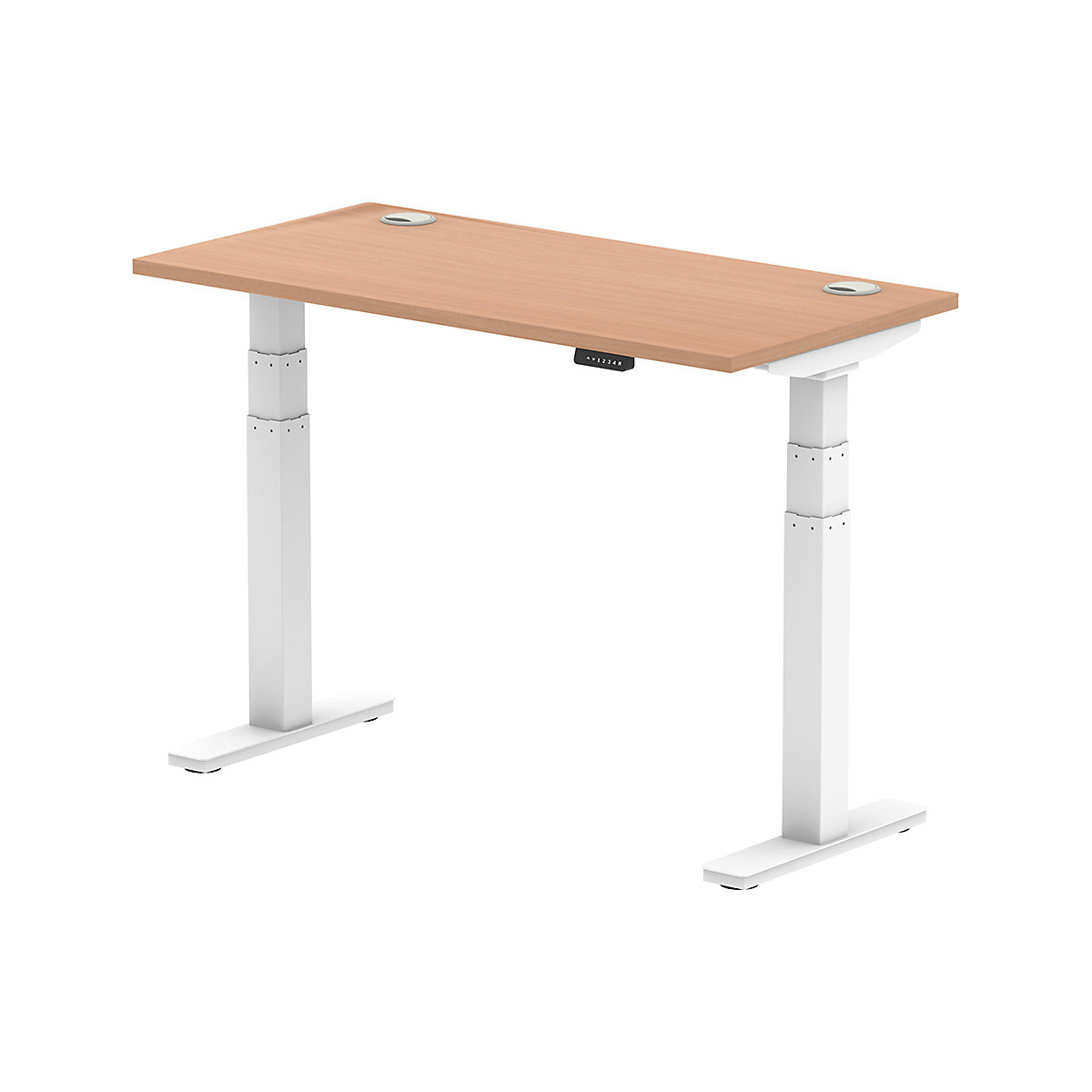 Air Electric Height Adjustable Sit Stand Office Desks 1200mm Wide