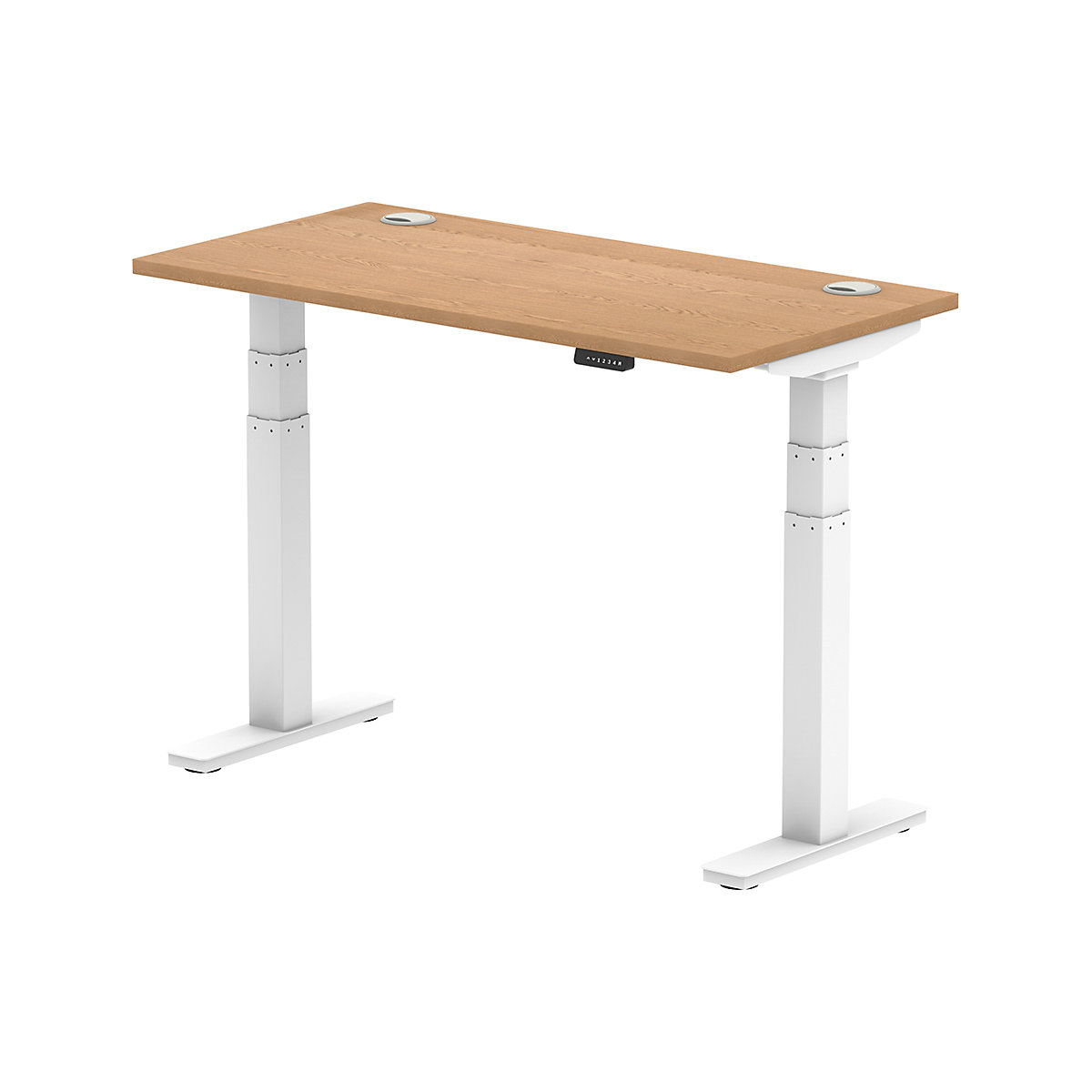 Air Electric Height Adjustable Sit Stand Office Desks 1200mm Wide