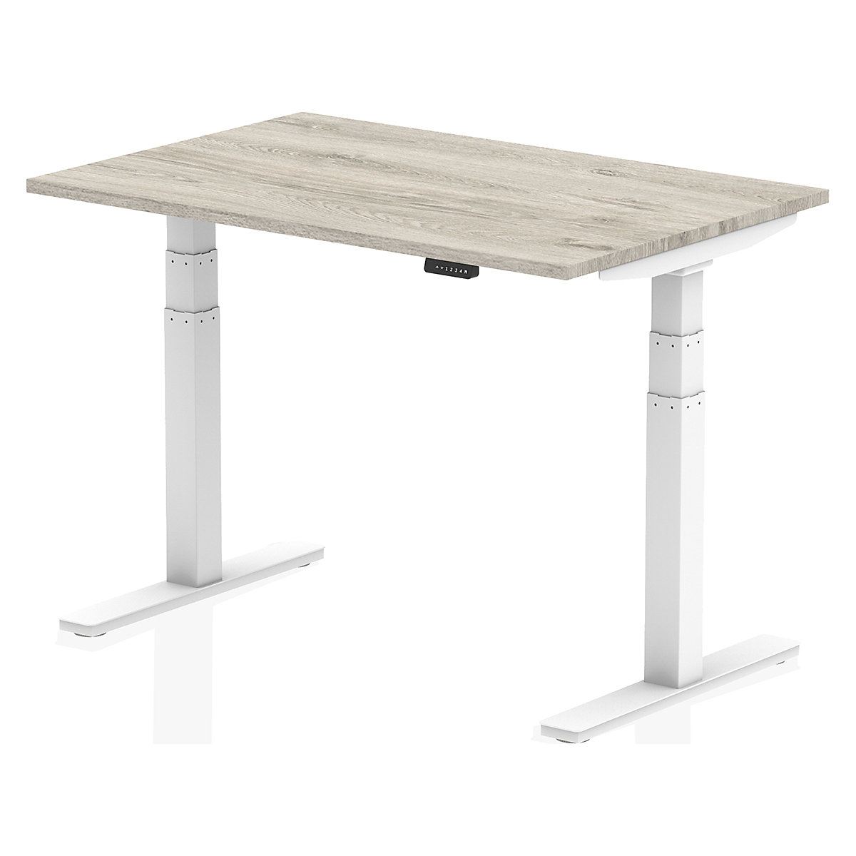 Air Electric Height Adjustable Sit Stand Office Desks 1200mm Wide