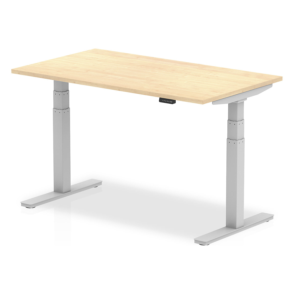 Air Electric Height Adjustable Sit Stand Office Desks 1400mm Wide