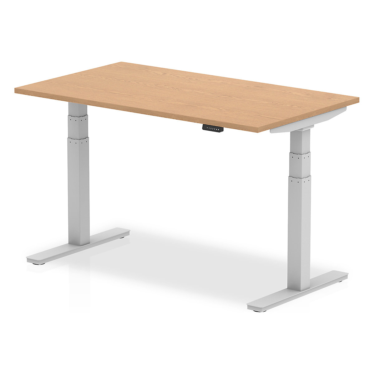 Air Electric Height Adjustable Sit Stand Office Desks 1400mm Wide