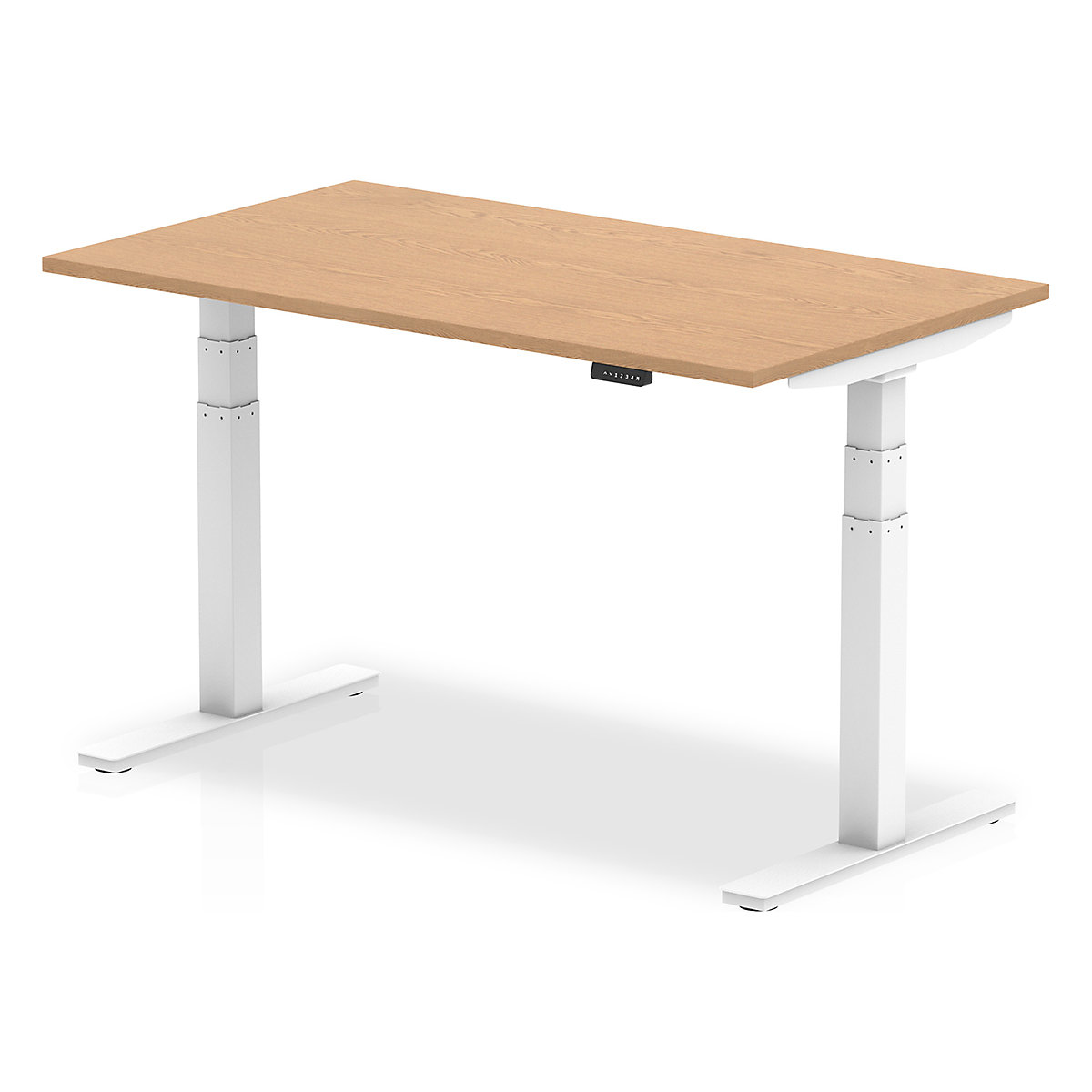 Air Electric Height Adjustable Sit Stand Office Desks 1400mm Wide