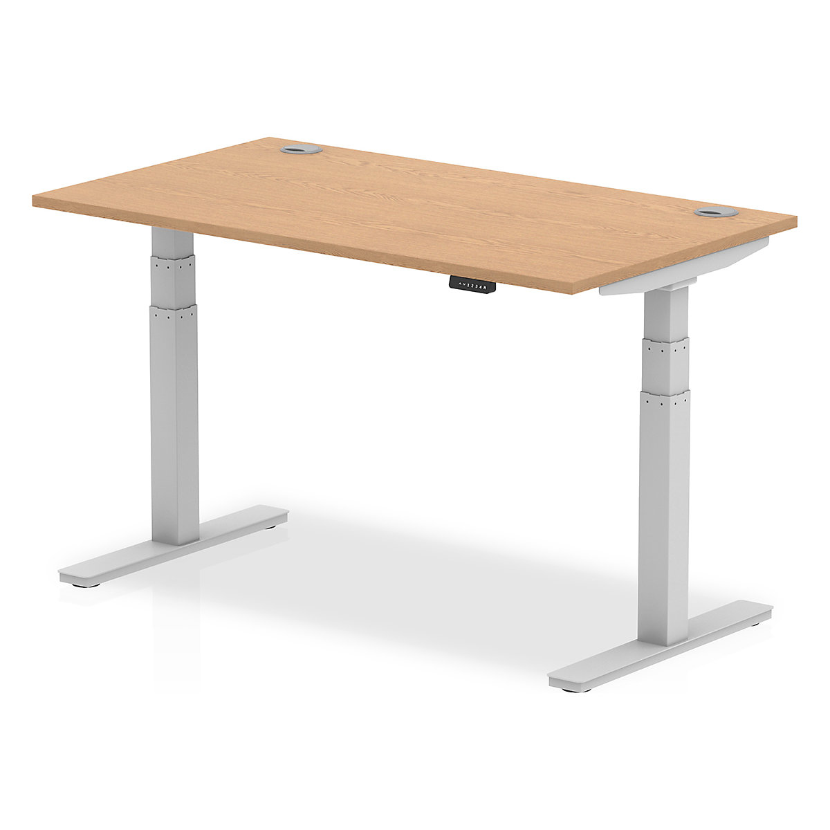 Air Electric Height Adjustable Sit Stand Office Desks 1400mm Wide