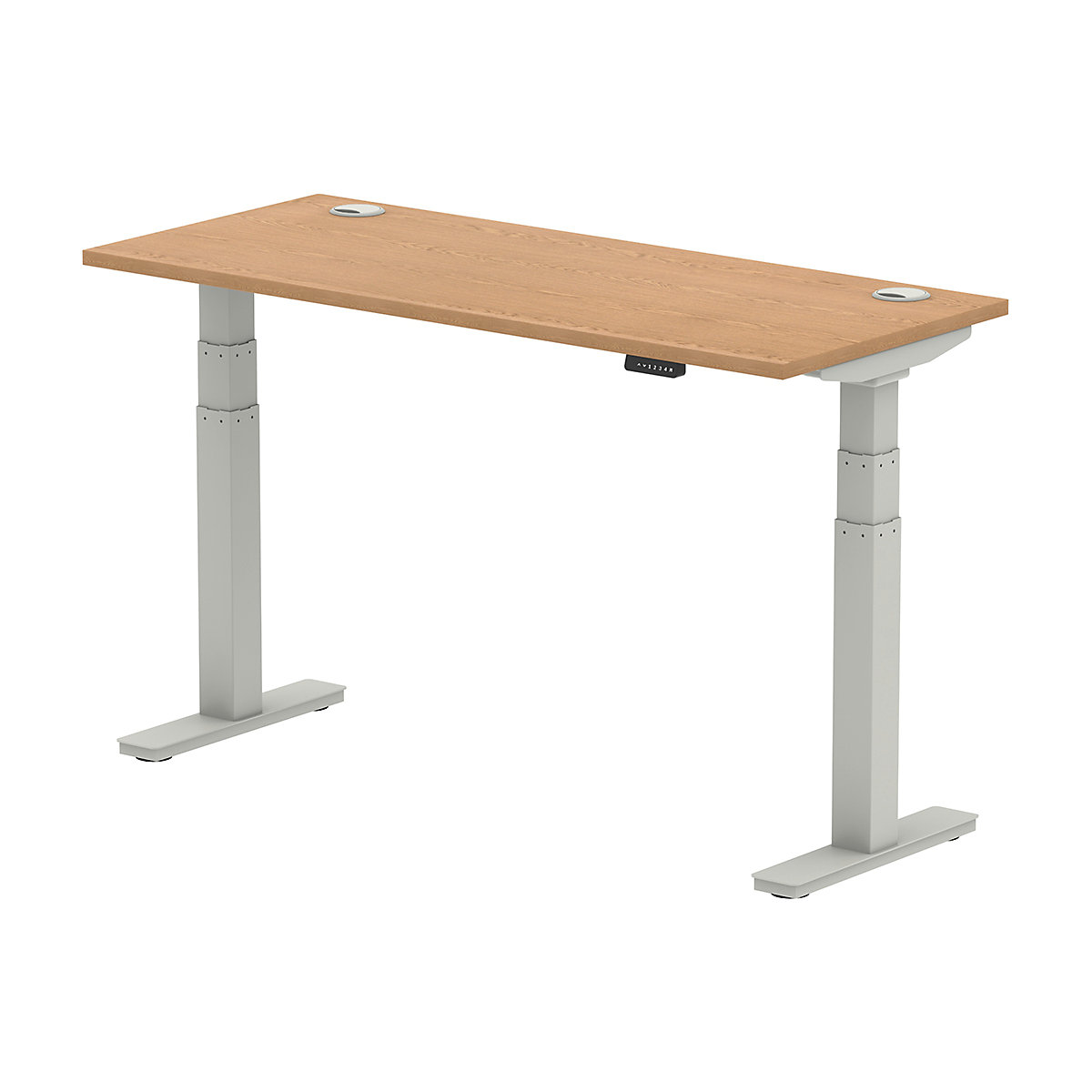Air Electric Height Adjustable Sit Stand Office Desks 1400mm Wide