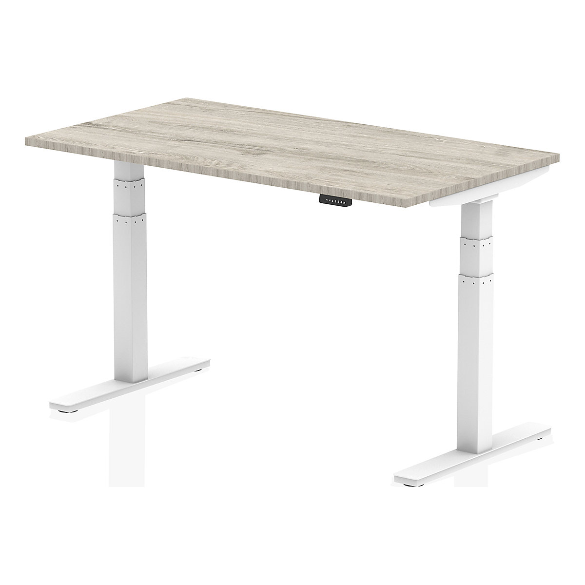 Air Electric Height Adjustable Sit Stand Office Desks 1400mm Wide