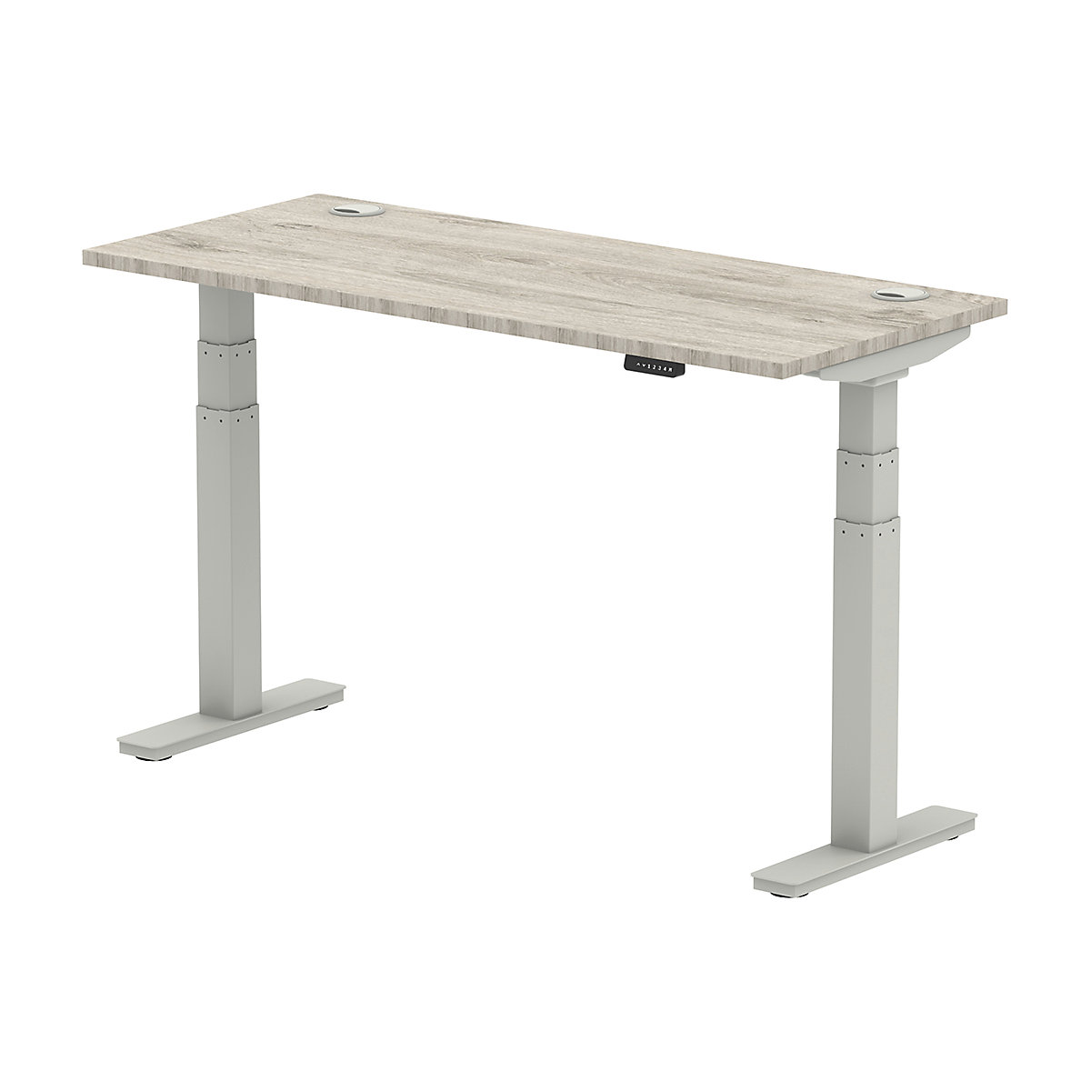 Air Electric Height Adjustable Sit Stand Office Desks 1400mm Wide