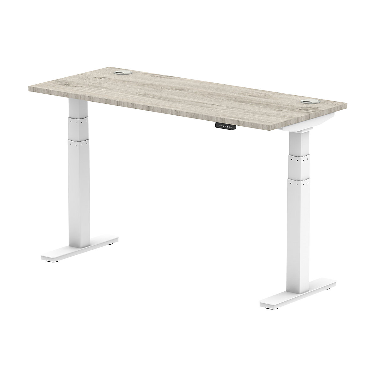 Air Electric Height Adjustable Sit Stand Office Desks 1400mm Wide