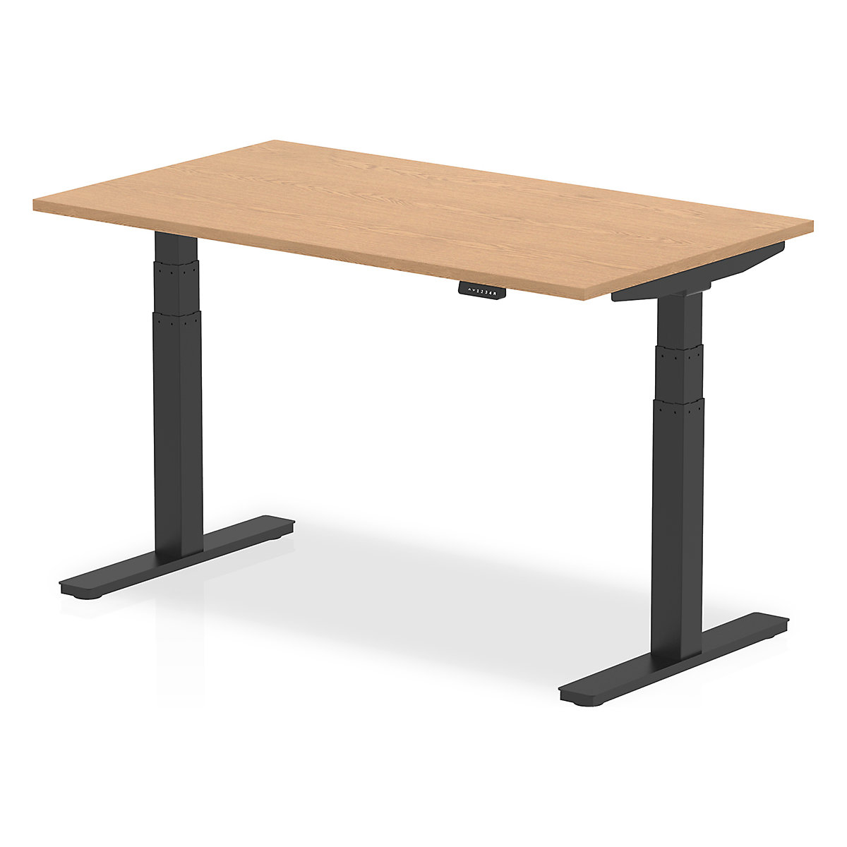 Air Electric Height Adjustable Sit Stand Office Desks 1400mm Wide