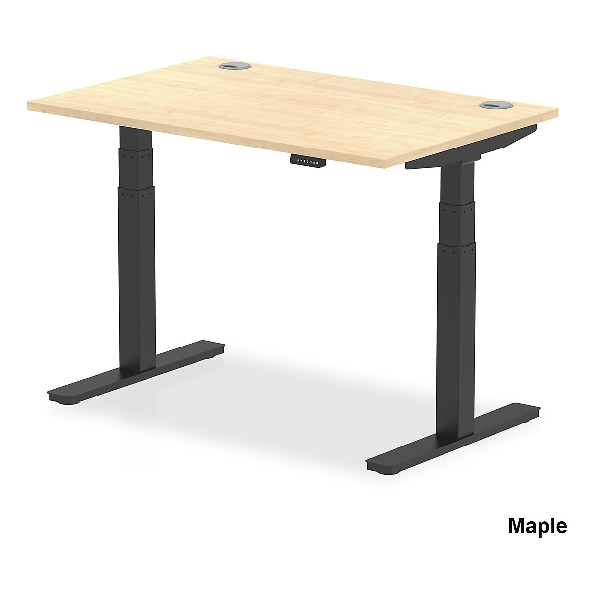 Air Electric Height Adjustable Sit Stand Office Desks 1400mm Wide (Product illustration 6)-5