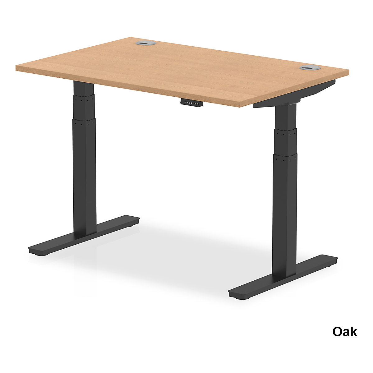 Air Electric Height Adjustable Sit Stand Office Desks 1400mm Wide (Product illustration 7)-6