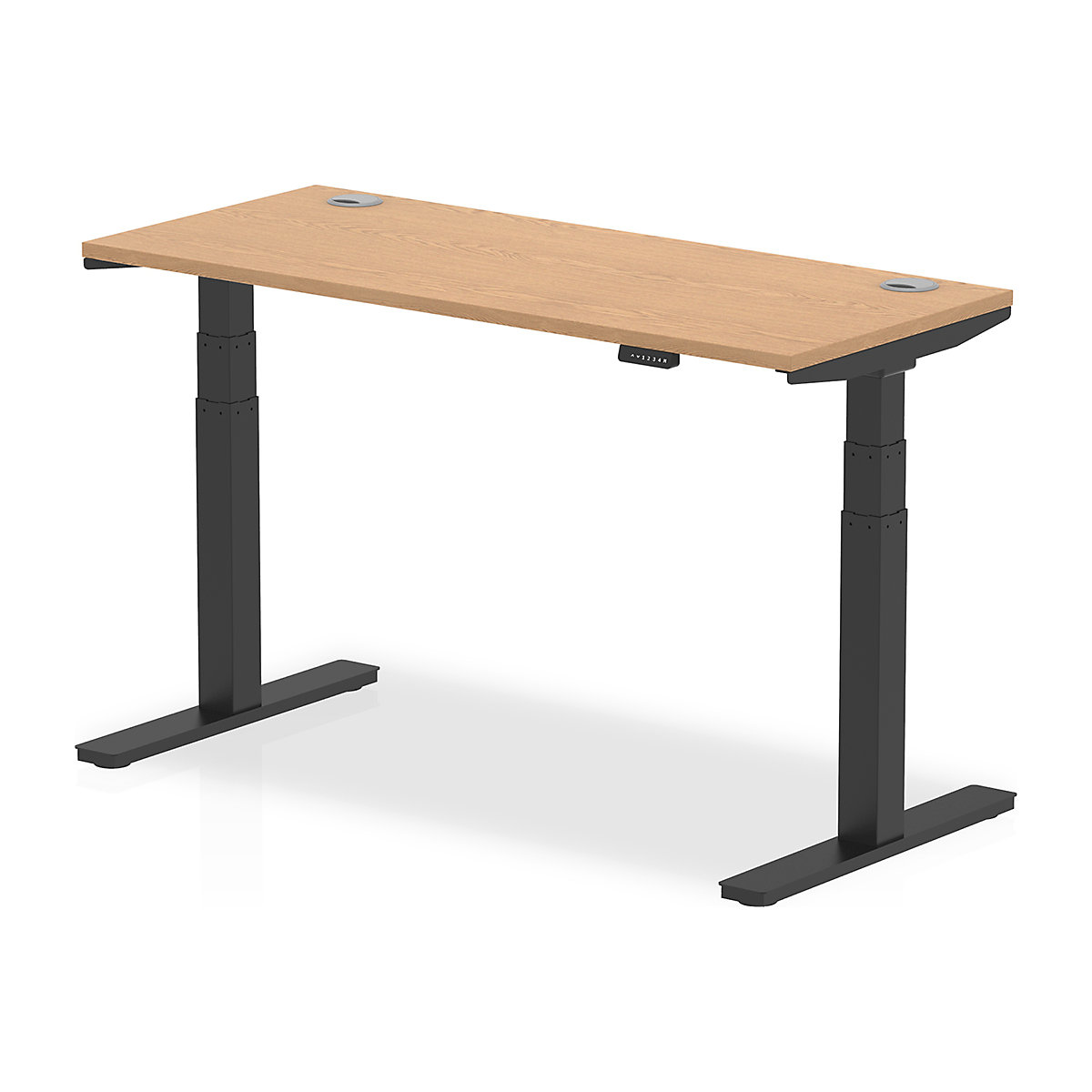 Air Electric Height Adjustable Sit Stand Office Desks 1400mm Wide