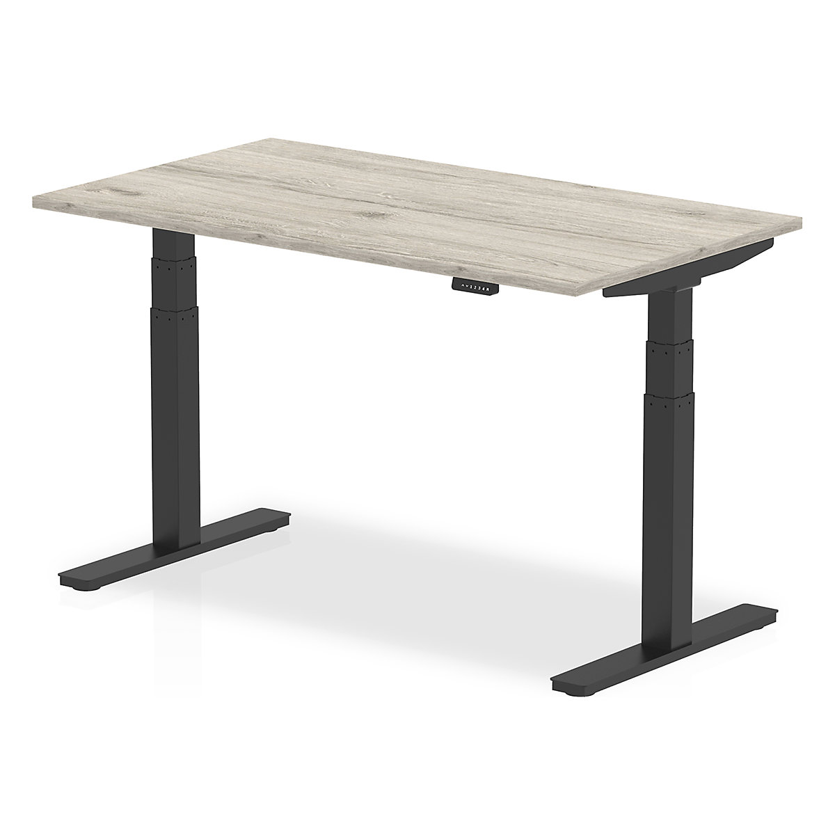 Air Electric Height Adjustable Sit Stand Office Desks 1400mm Wide