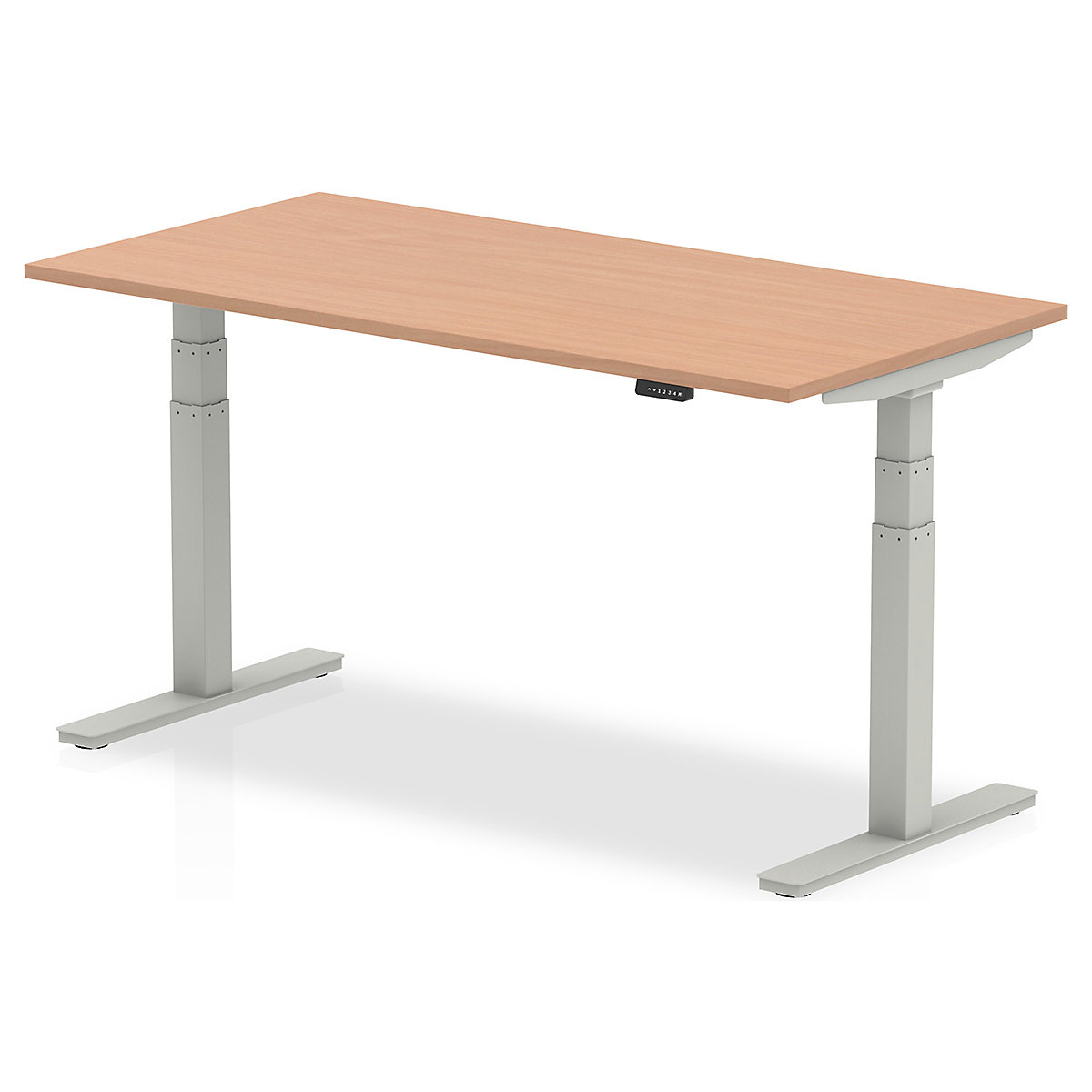 Air Electric Height Adjustable Sit Stand Office Desks 1600mm Wide