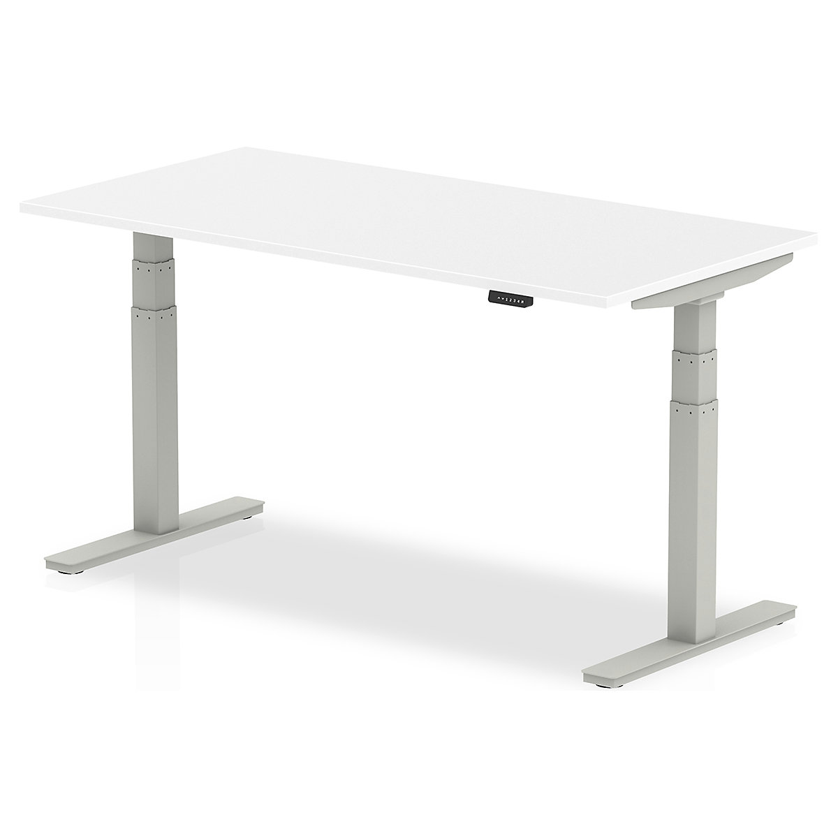 Air Electric Height Adjustable Sit Stand Office Desks 1600mm Wide